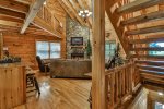 Spacious living area